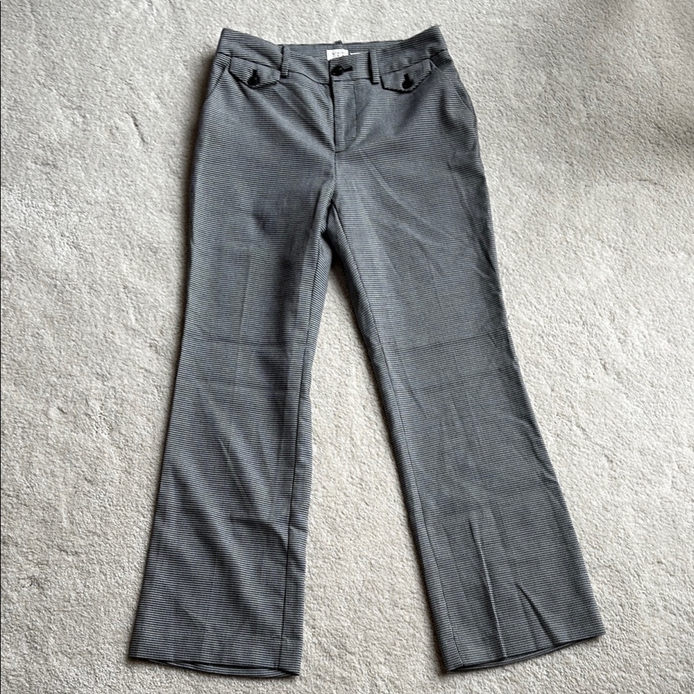 A New Day Women's Gray Houndstooth Pants
